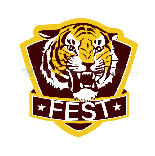 Tiger Iron-on Stickers (Heat Transfers)NO.8886